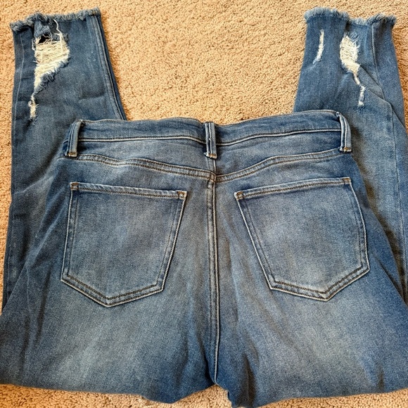 Gap Distressed True Skinny Blue Jeans 29 - Picture 8 of 8